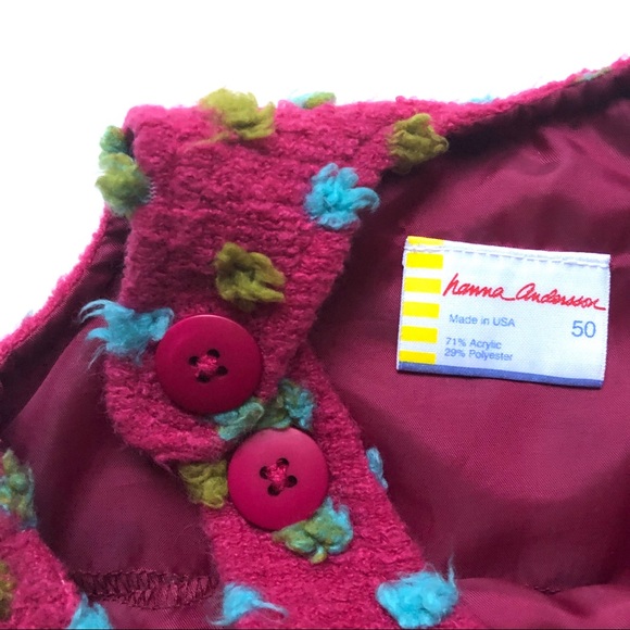 Hanna Andersson baby hooded coat and dress - Girls 0-3month - Picture 12 of 13